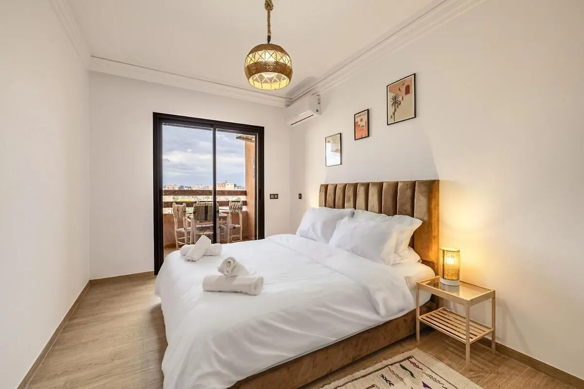 Ferienwohnung Cozy&Familial Appt-Pool-Free Parking-Optic Fiber Marrakesch 0*,  Marokko